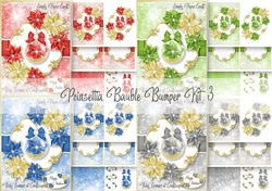 Poinsettia Bauble Bumper Kit 3