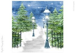 Snow Covered Park No.1