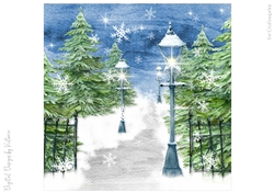 Snow Covered Park No.3
