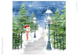 Snow Covered Park No.7