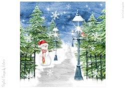 Snow Covered Park No.9
