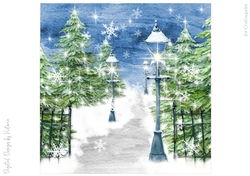 Snow Covered Park No.12