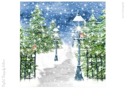 Snow Covered Park No.14