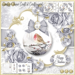 Rose and Bauble Christmas and Birthday 3