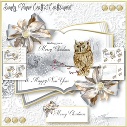Winter Animals Open Book 6