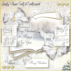 Winter Animals Open Book 7
