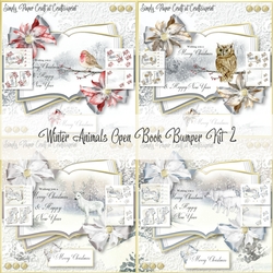 Winter Animals Open Book Bumper Kit 2