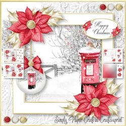 Framed a Touch of Red Christmas 1