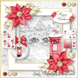 Framed a Touch of Red Christmas 2