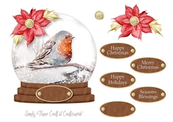 Winter Animals Snowglobe 6
