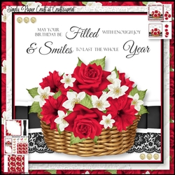 Birthday Floral Basket