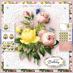 Vintage Flowers and Butterflies 3