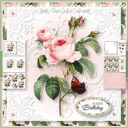 Vintage Flowers and Butterflies 4