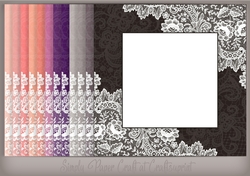 Sunset Double Lace Layout