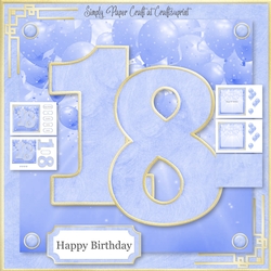 True Blue 18th Birthday