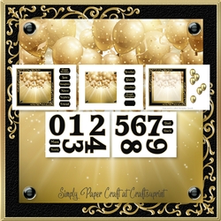 Black and Gold Make Your Own Age