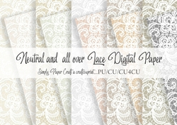 Neutral and all over Lace