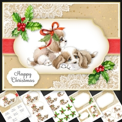 Vintage Puppy Christmas 4