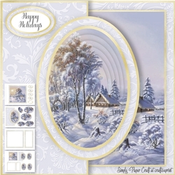 Winter Half Front Card 4