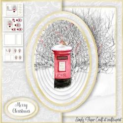 Winter Half Front Card 9