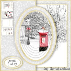 Winter Half Front Card 11