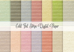 Gold Foil Stripe