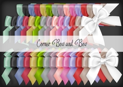 Corner Bow and Bow
