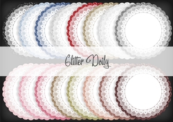 Glitter Doily