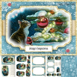 The Cat and The Christmas Tree 1