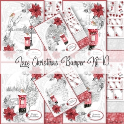 Lace Christmas Bumper Kit 10