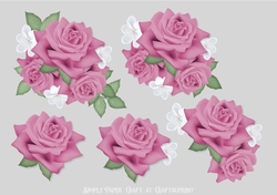 Sunset Rose Decoupage 6