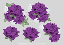 Sunset Rose Decoupage 7