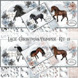 Lace Christmas Bumper Kit 13