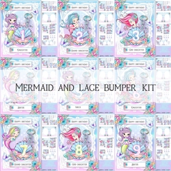 Mermaid and Lace Bumper Kit