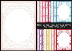 Fresh Summer Polka Dot Lace Topper JPG