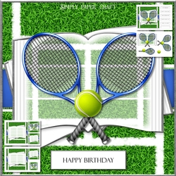 Tennis Open Book