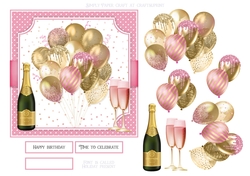 Celebration Balloons 6x6