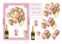 Celebration Balloons 7x5 No2