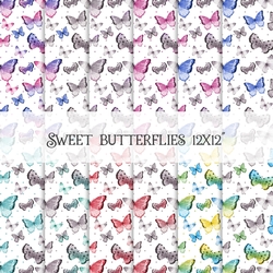 Sweet Butterflies 12x12