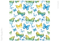 Sweet Butterflies 8x8 inch No11