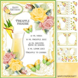 Lace and Roses 71 Pineapple Paradise Cocktail