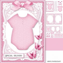 Pink Baby Vest