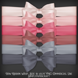 Flamingo Bow Wrap