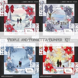 People and Poinsettias Bumper Kit