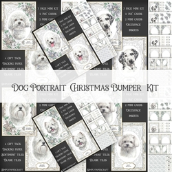 Dog Portrait Christmas Bumper Kit
