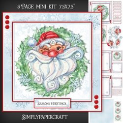 Holly Jolly Santa Mini Kit 3
