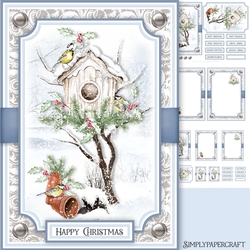 Winter Bird House 7x5 Mini Kit 1