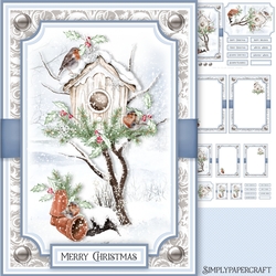 Winter Bird House 7x5 Mini Kit 2