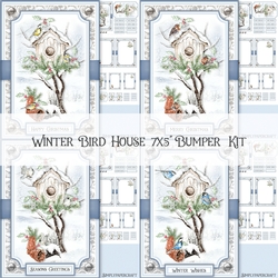 Winter Bird House 7x5 Bumper Kit
