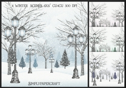 Winter Scene 8x8